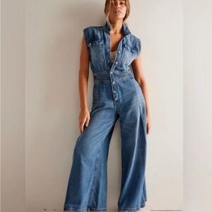 We The Free crvy badlands coverall jumpsuit size 8